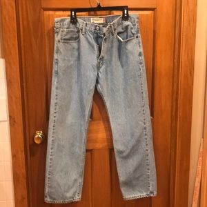 Men’s Levi jeans.